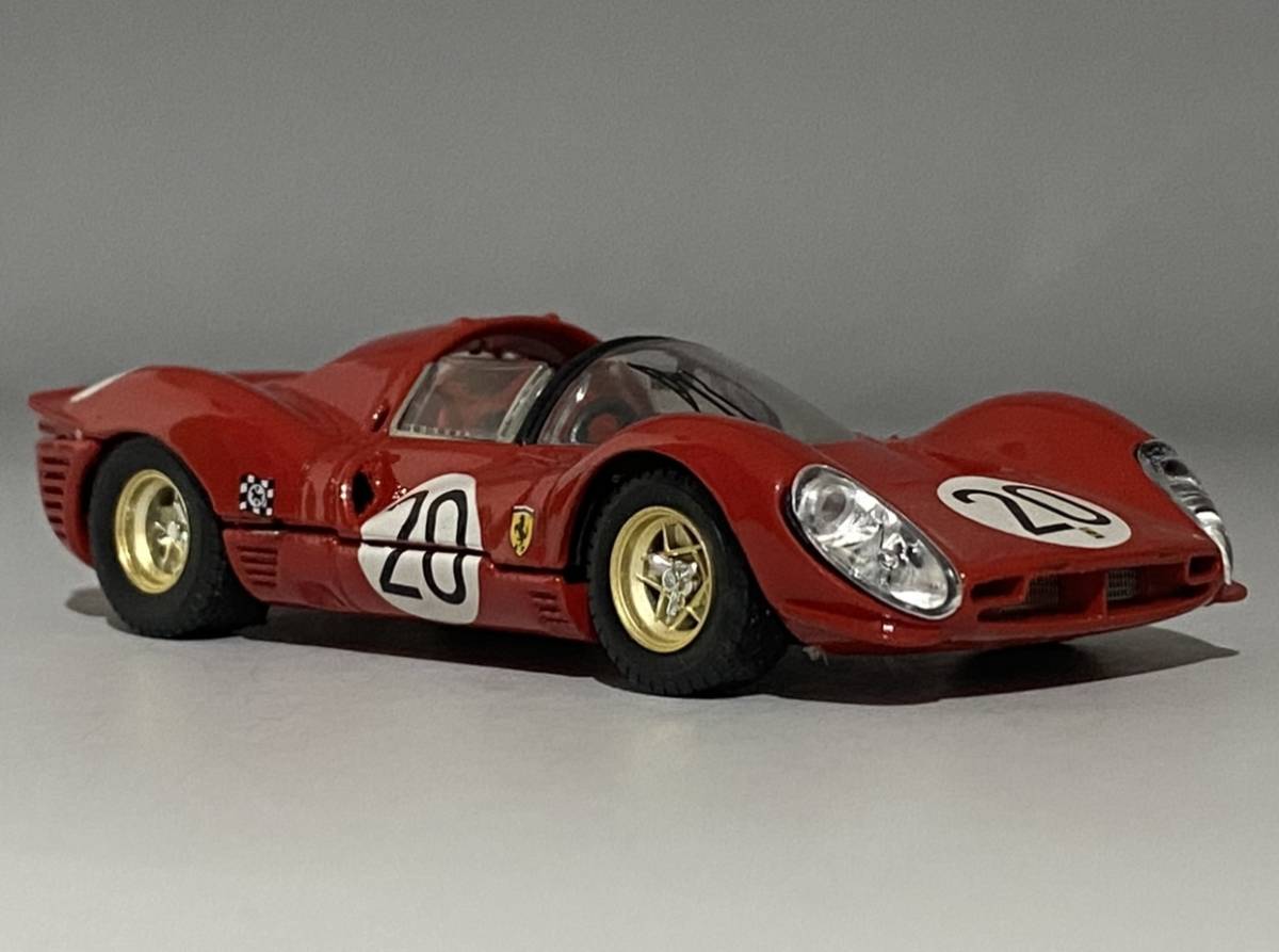 Bang 1/43 Ferrari 330 P4 Spyder #20 24h Le Mans 1967 ◆ Chris Amon / Nino Vaccarella ◆ フェラーリ バング