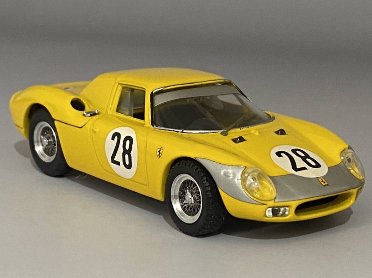 Best Model 1/43 Ferrari 250 LM #28 Paris 1000km 1966 * Gustave Gosselin / Pierre Noblet * Ferrari Best Model 9166