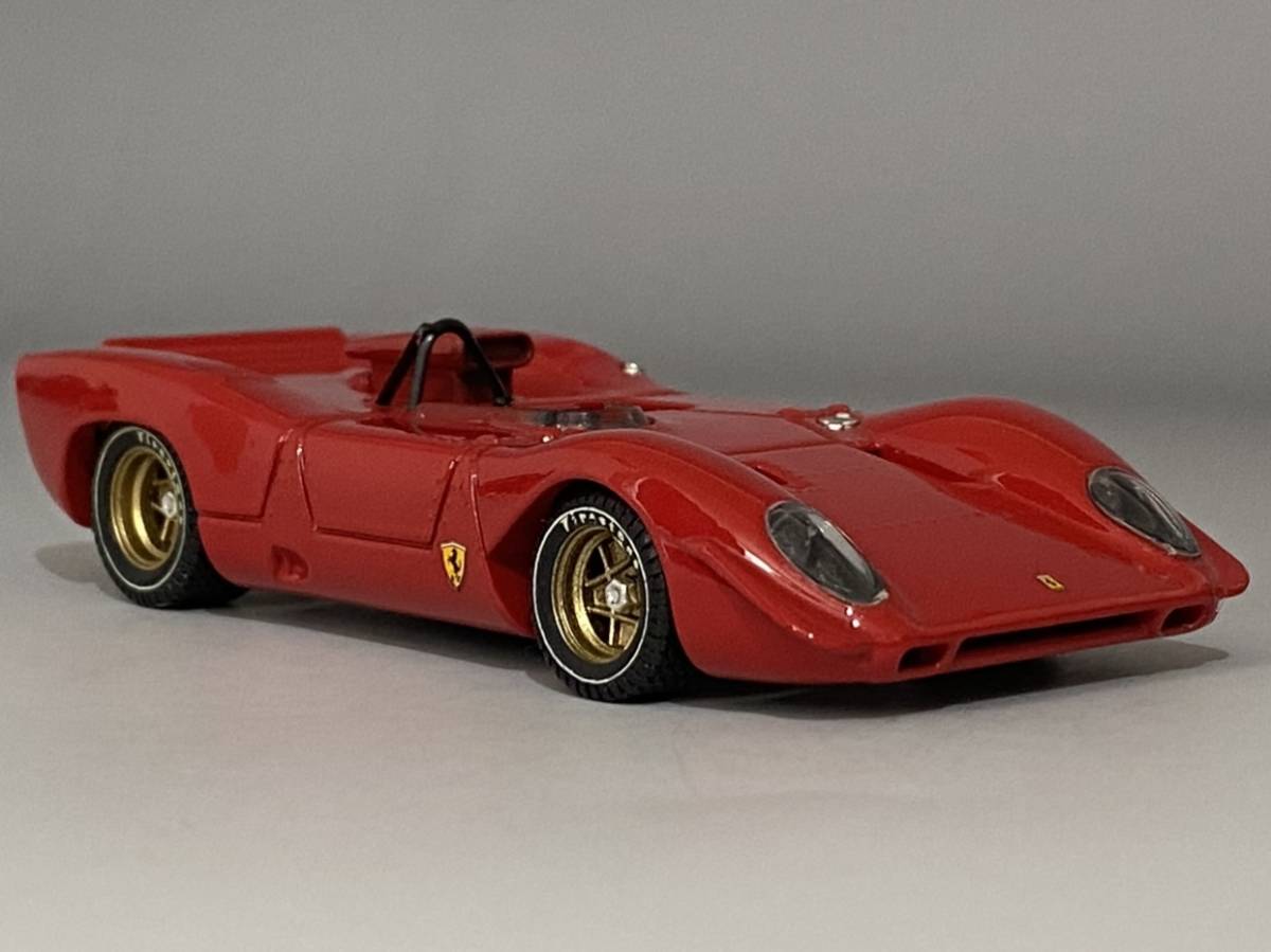 Best Model 1/43 Ferrari 312 P Spyder Prova 1969 ◆ Predecessor - Ferrari 330 P4, Successor - Ferrari 312 PB ◆ ベストモデル 9220