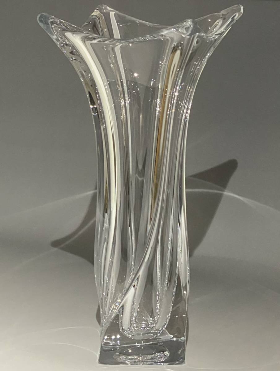 Royales de Champagne Crystal Vase ◆ ロワイヤル ド シャンパーニュ クリスタル 花瓶