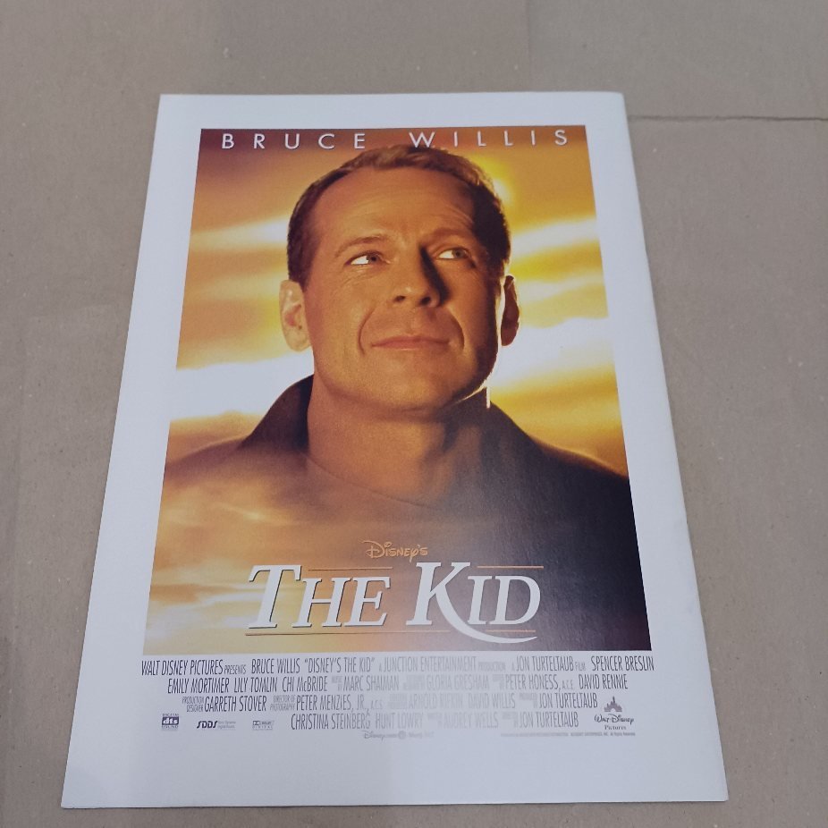 ◎ 映画パンフレット「キッド」 The Kid ディズニー Bruce Willis ブルース・ウィルス_画像2