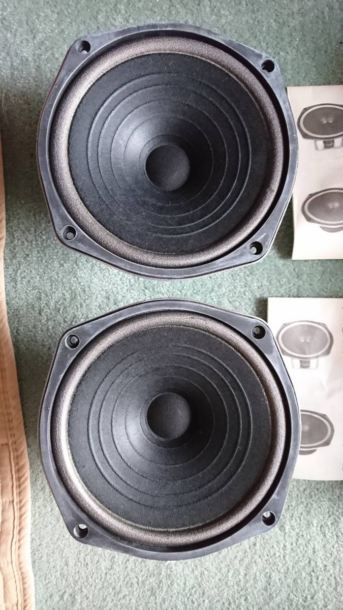 DIATONR P-610DA(16Ω)フルレンジスピーカー 2台 DIATONR P-610DA(16Ω)フルレンジスピーカー 2台