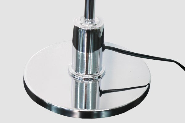 ポールヘニングセン PH3 クロームメッキ ガラス製 テーブルランプ ...