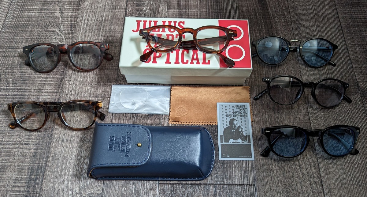 おまけ5個付き【JULIUS TART OPTICAL】 ジュリアス タート