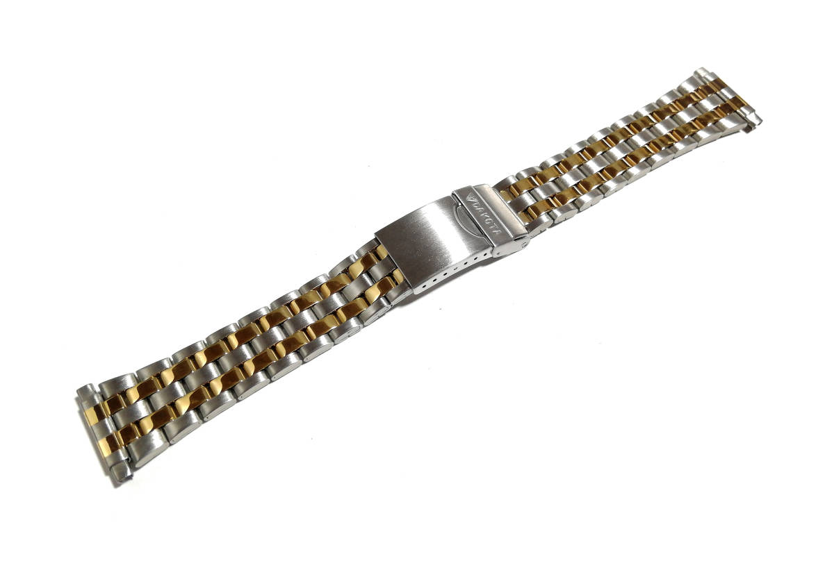 ウォッチバンド ラグ幅16-22ｍｍ 全長171mm 男性用腕時計ベルト 腕時計ブレス MB1543_画像3