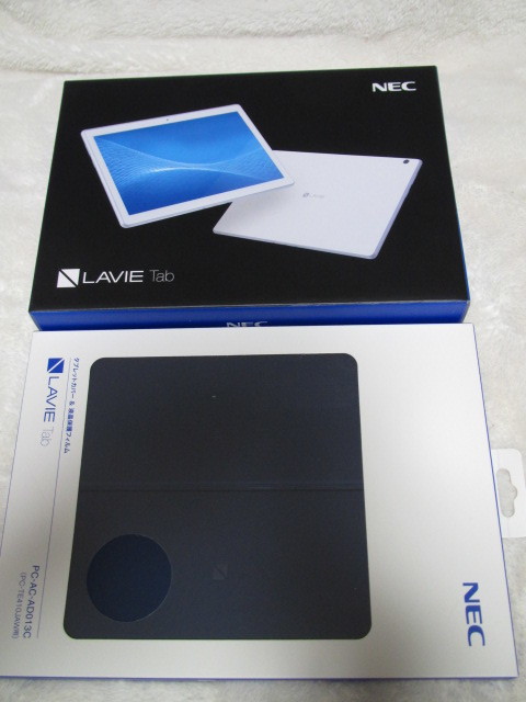 *美品*NEC TABLET PC-TE410JAW + 純正ケース・フィルム PC-AC-AD013Cコンピュータ