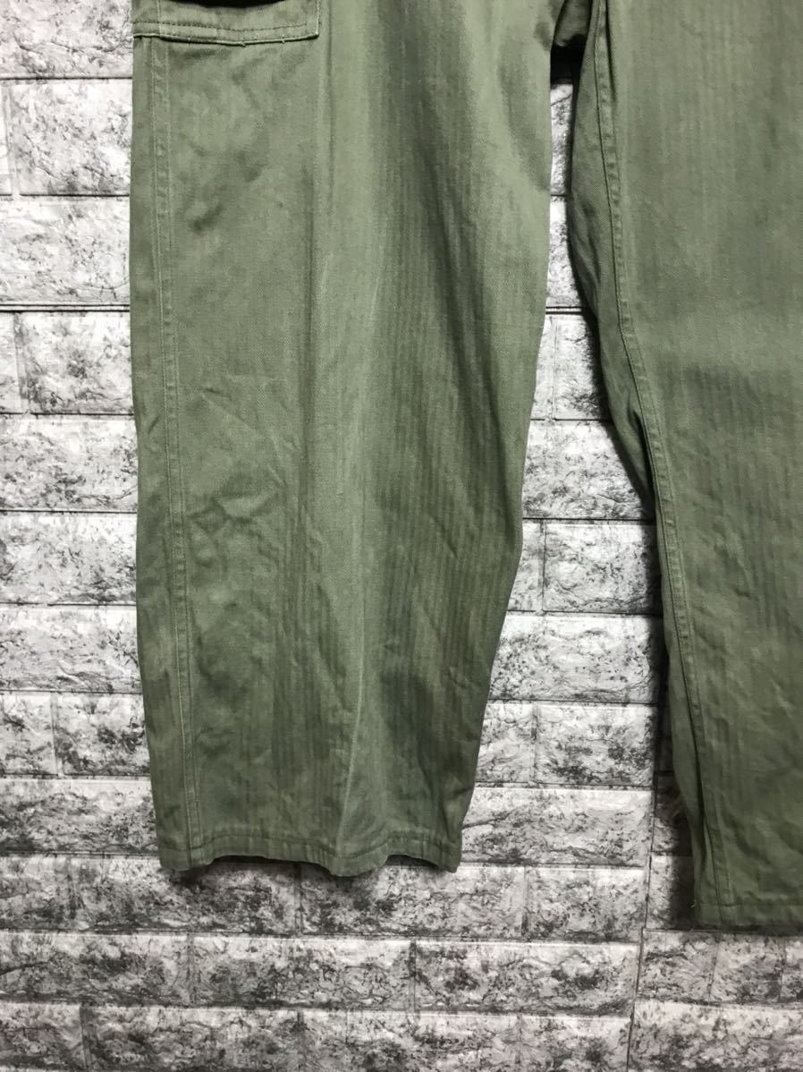 良品 40s 米軍 実物 USARMY M43 HBT フィールド ビッグサイズ
