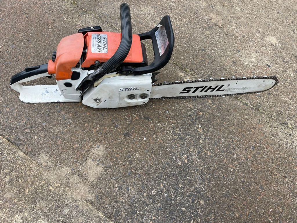 STIHL 028AV、作動品、エンジンチェーンソー 、現状出品