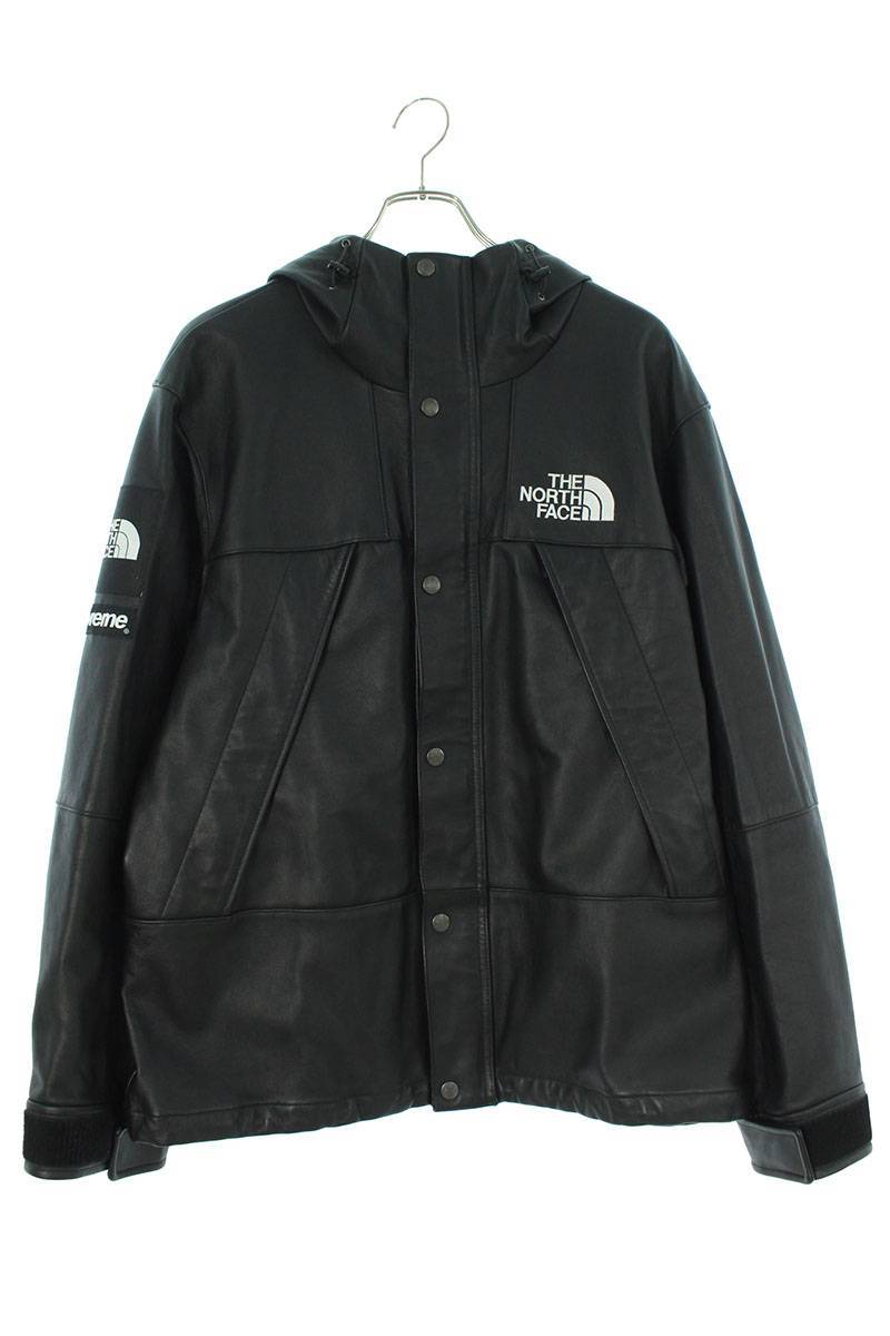 シュプリーム SUPREME ノースフェイス 18AW Leather Mountain Parka