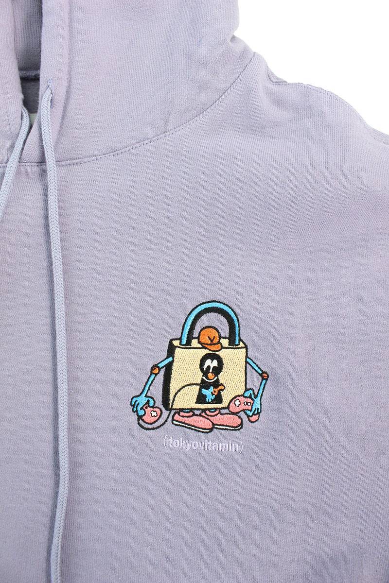 ボルトルーム Vault Room 23SS × Tokyovitamin HOODIE PURPLE サイズ:L