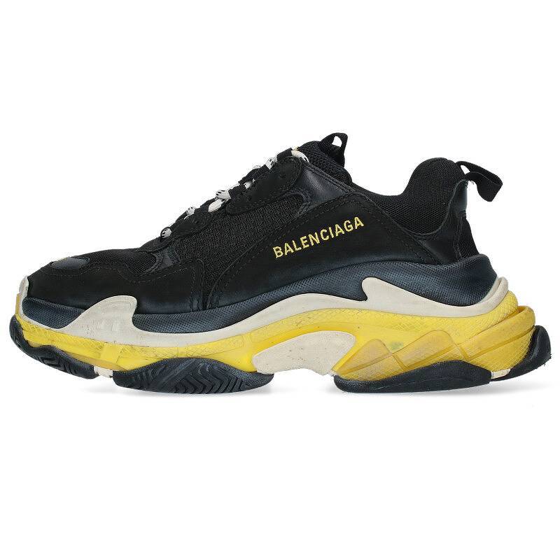 バレンシアガ BALENCIAGA TRIPLE S TRAINERS サイズ:39 トリプルエスレースアップスニーカー 中古 OM10