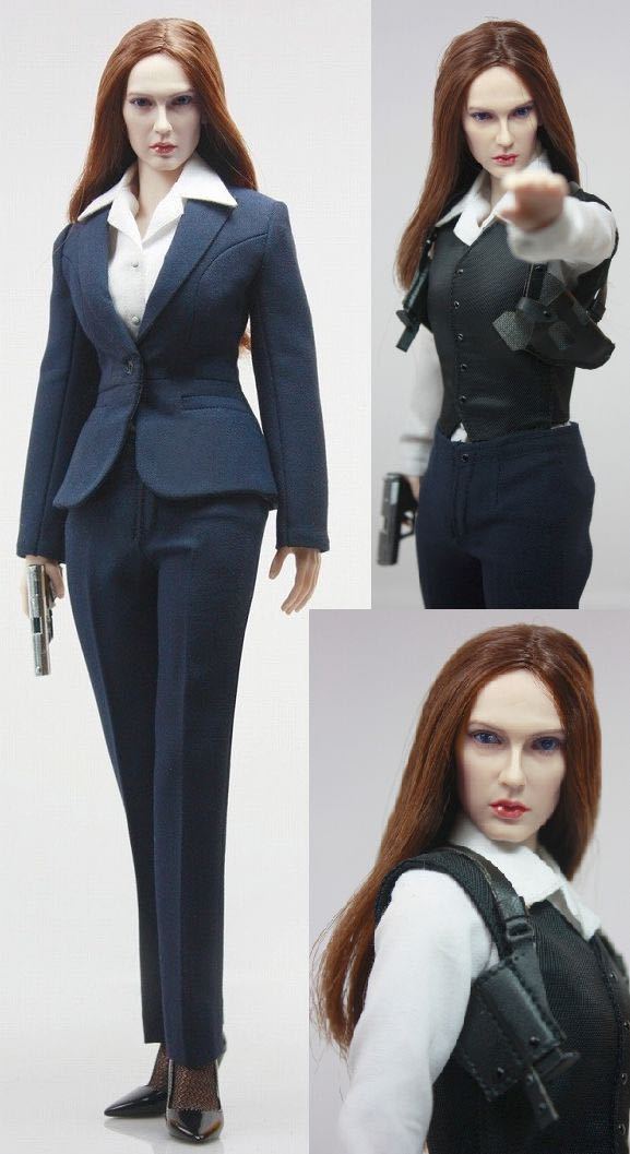 送料無料 通販 女捜査官 1/6 フィギュア クールガール