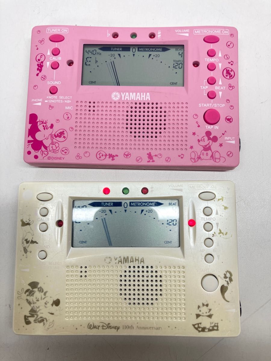 YAMAHA チューナーメトロノーム TDM-70 ディズニーデザイン2個セット
