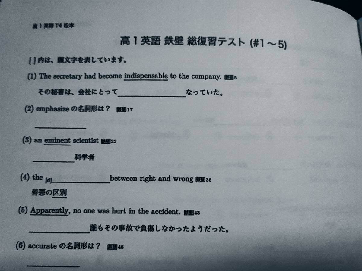 鉄緑会 英語 鉄壁総復習テスト Review Book 鉄壁チェックテスト 鉄緑会 英語 鉄壁総復習テスト Review Book 鉄壁チェックテスト