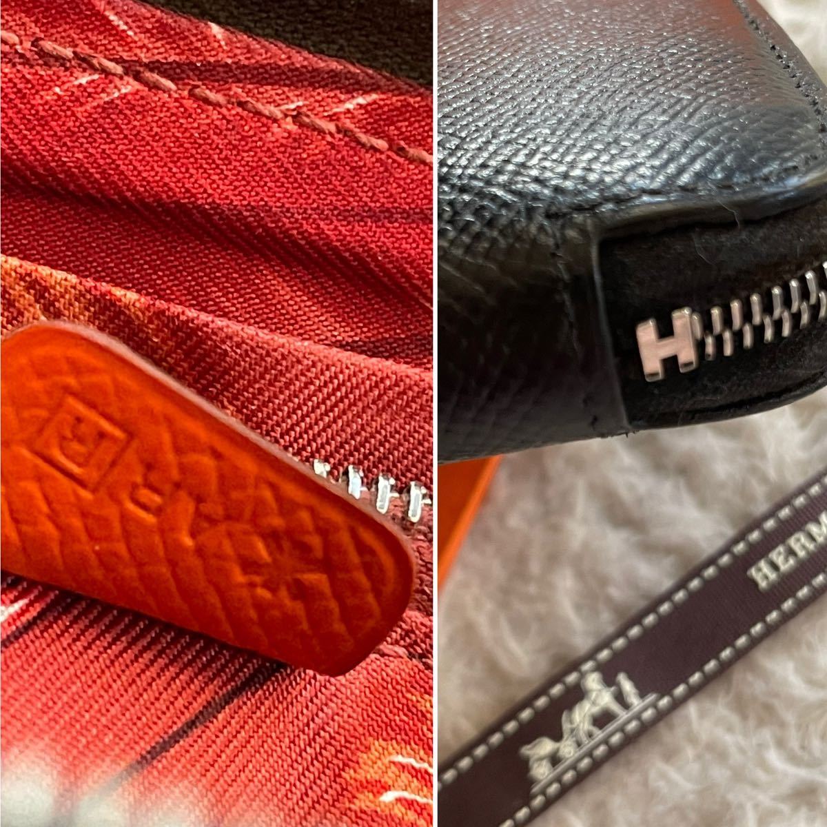 美品】371 HERMES エルメス アザップ シルクイン 長財布 | noonanwaste.com