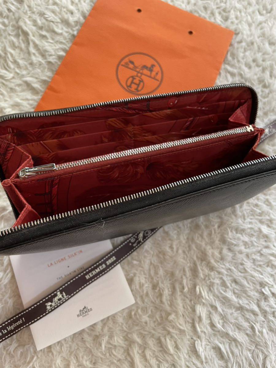 ⭐️正規品 美品⭐️HERMES エルメス 財布 アザップ シルクイン-