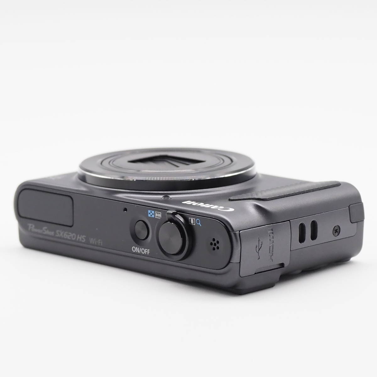 ☆新品級☆ Canon キヤノン コンパクトデジタルカメラ PowerShot SX620 HS ブラック 光学25倍ズーム/Wi-Fi対応  PSSX620HSBK