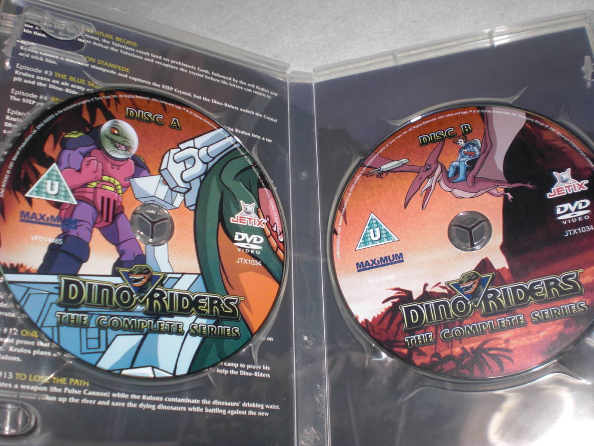 DVD　Dino Riders The Complete Series　PAL版　中古品 _画像4