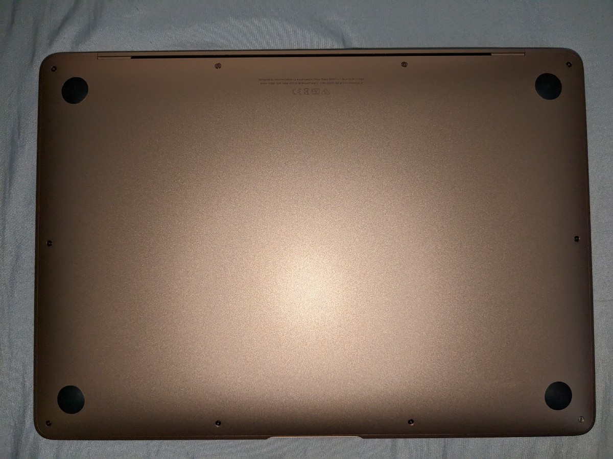 送料無料 美品 MacBook Air 13インチ 8GB SSD 512GB MGNE3J/A ゴールド