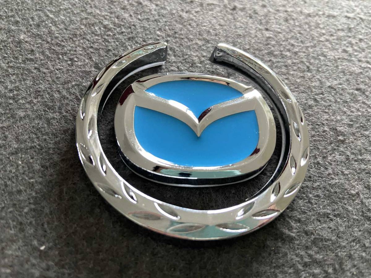  Mazda MAZDA metal sticker 3D metal car emblem car decal 1 sheets decoration seal badge dress up free shipping 19 number 