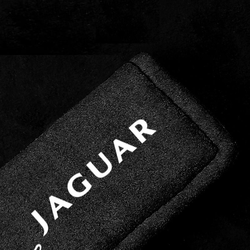  Jaguar JAGUAR roof steering wheel protective cover car grip ka bar roof steering wheel equipment ornament handle cover scratch prevention 4 piece set black 