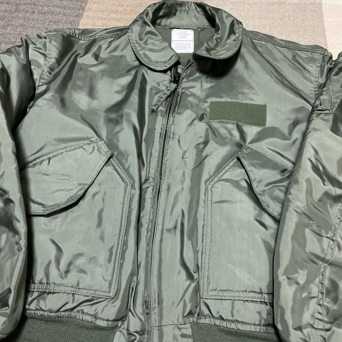 デッドストック USA製 米軍実物 CWU-45 P フライトジャケット アラミド