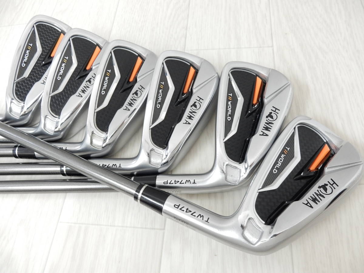80%OFF!】 ホンマ HONMA TW747Pアイアン#6〜10 VIZARD R uaid.nl