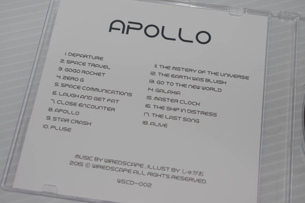 同人CD WIREDSCAPE APOLLO アポロ OSTⅰ ２枚セットで