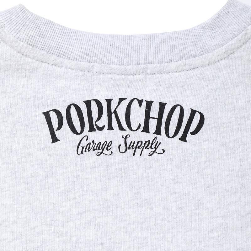 ネット限定】 ポークチョップ スウェット PORKCHOP PORK GRAY XLサイズ