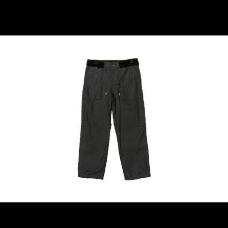 sacai x WTAPS Mill Trouser 02 Pants 黒　サイズ0