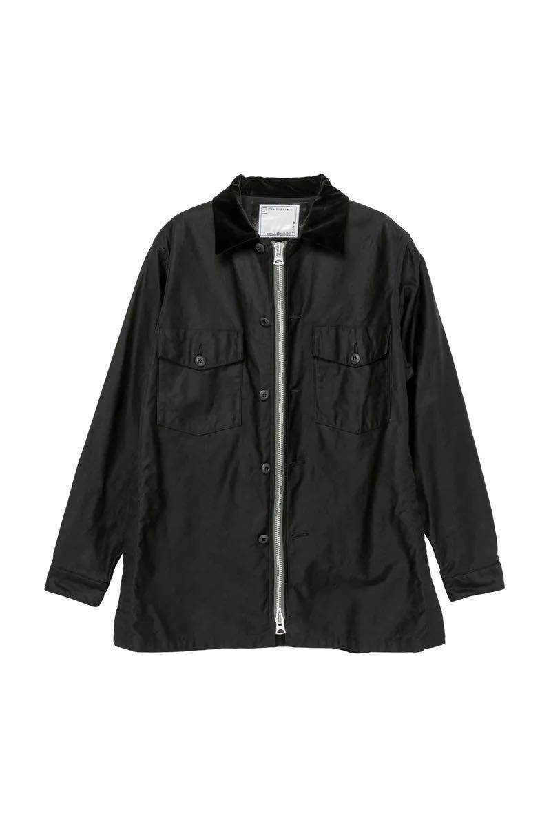 sacai x WTAPS Mill LS 02 Shirt Black|Yahoo!フリマ(旧PayPay sacai x WTAPS Mill LS 02 Shirt Black|Yahoo!フリマ(旧PayPay