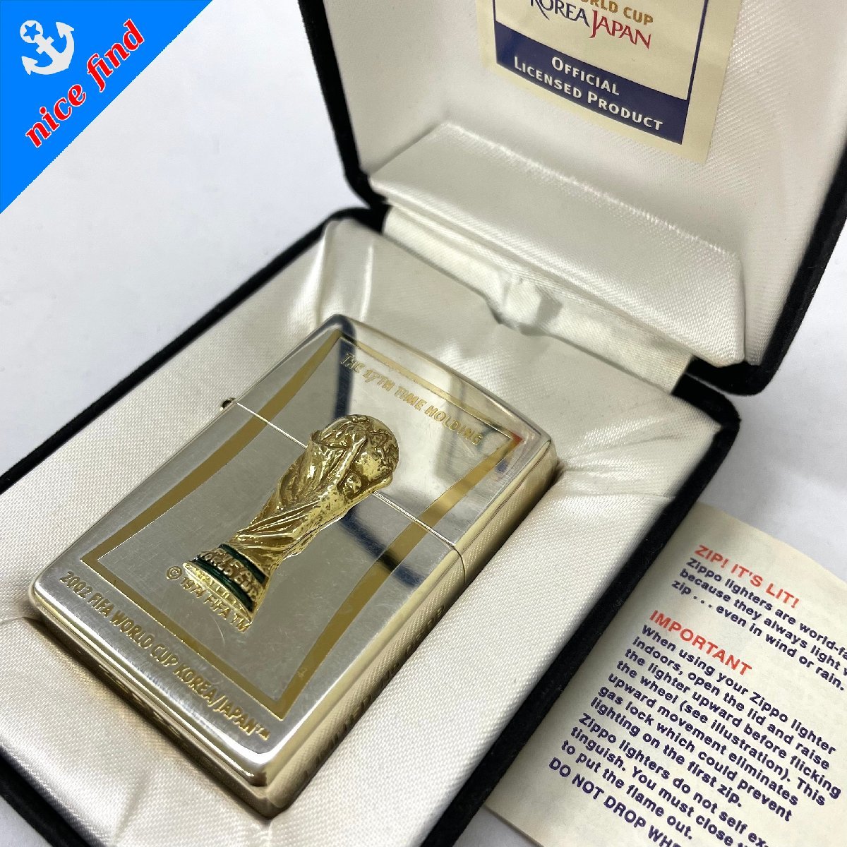 ヤフオク! - ◇ジッポ ZIPPO◇2002 FIFA WORLD CU...