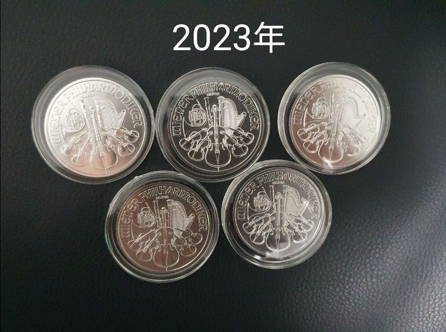 2023ウィーンフィルハーモニー1オンス銀貨(コインケース付き)