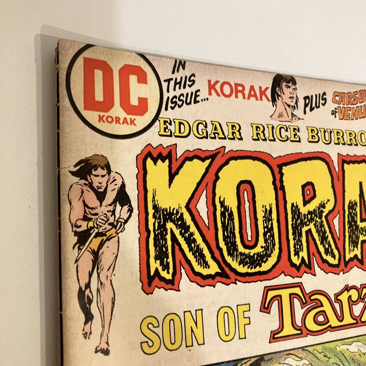 230428アメコミDC「KORAK SON OF Tarzan」NO.48★ヴィンテージアメリカンコミック当時物漫画_画像9