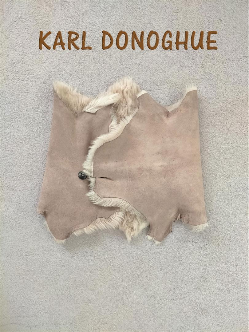 最高級　KARL DONOGHUE　カール　ドノヒュー　羊革　ファー　ショール m46842738399