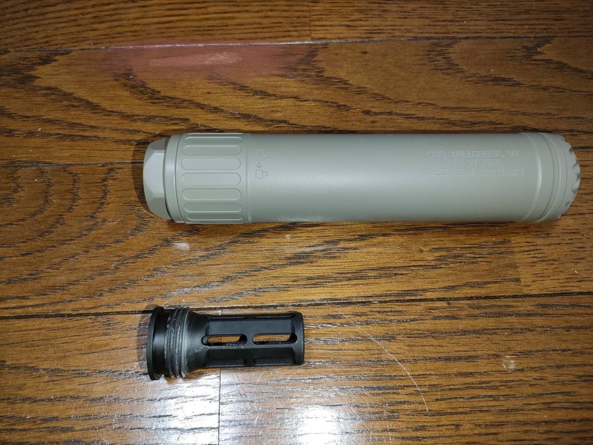 CRUSADER M110A1サイレンサーセット OSS HX-QD 762 サプレッサー CRUSADER M110A1サイレンサーセット OSS HX-QD 762 サプレッサー