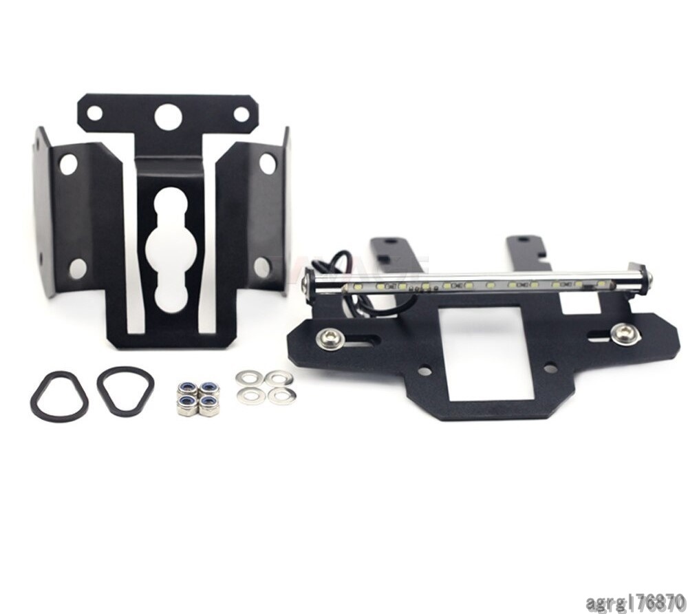  number plate holder Yamaha XSR900 2016 17 18 19 2020 fenderless kit 