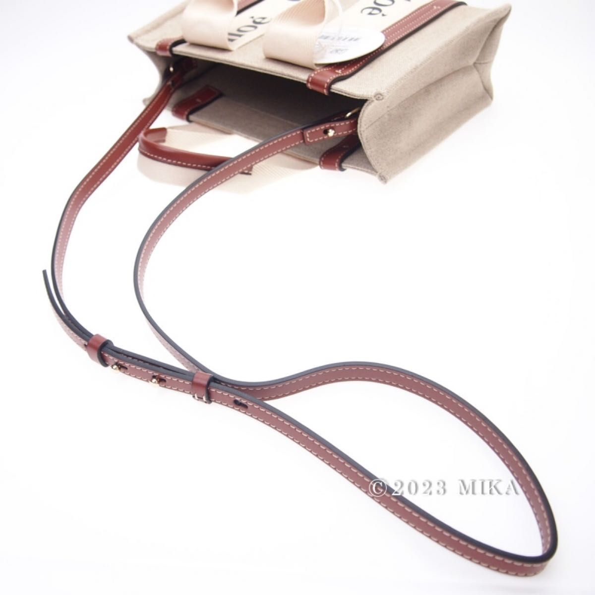 ◇未使用◇クロエ ウッディ スモール 2way ショルダーバッグ トート