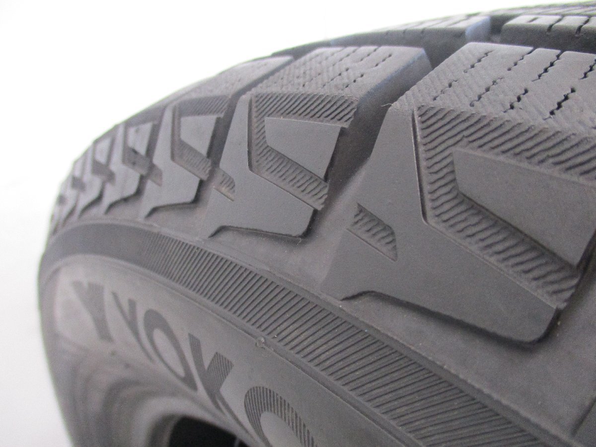 ■中古タイヤ■　235/60R18 107Q YOKOHAMA ice GUARD G075 トリビュート等 ４WD 激安 冬タイヤ スタッドレス 送料無料 A623_片減り