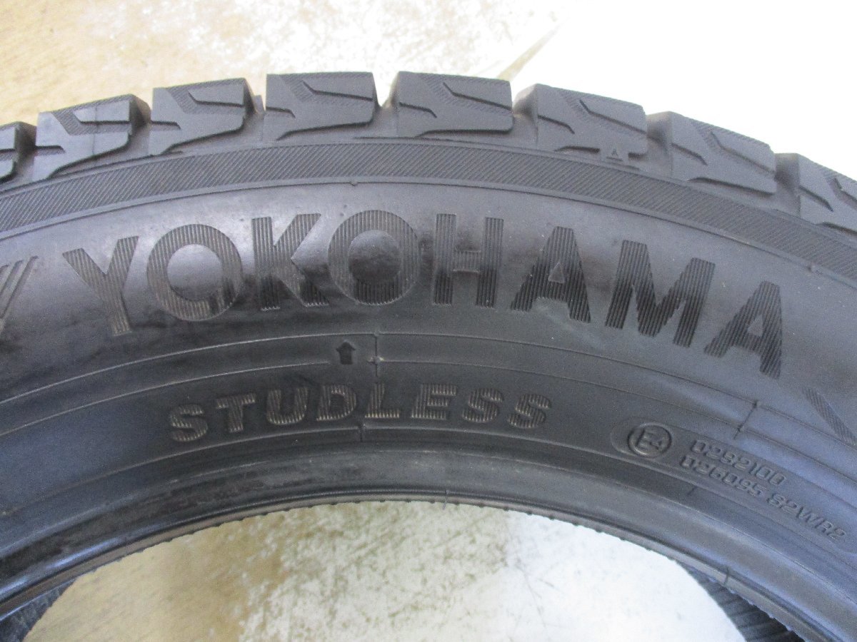 ■中古タイヤ■　235/60R18 107Q YOKOHAMA ice GUARD G075 トリビュート等 ４WD 激安 冬タイヤ スタッドレス 送料無料 A623_YOKOHAMA