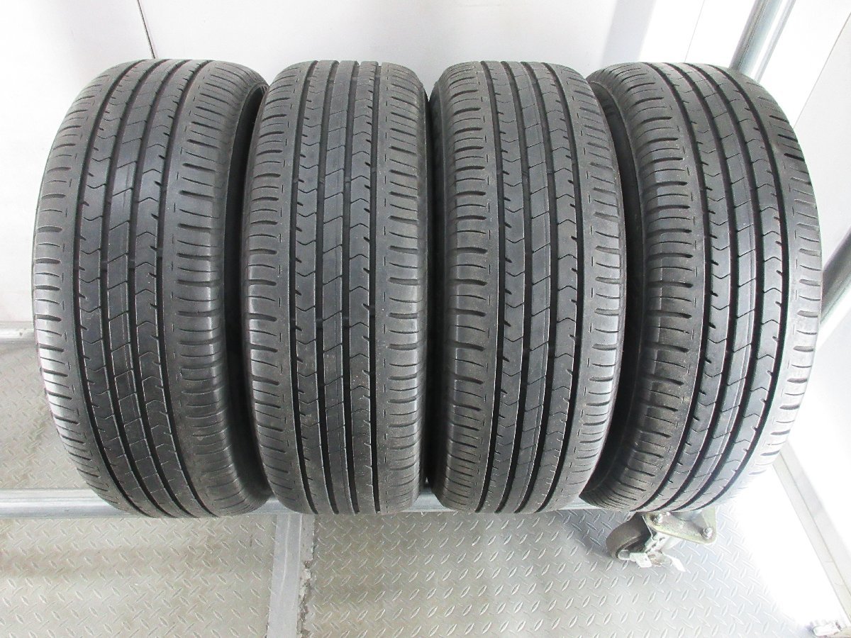 ■中古タイヤホイール■　T.R.G 16インチ 6.5J +38 5H 114.3 BRIDGESTONE ECOPIA NH100 205/60R16 92H 夏 S 激安 送料無料 J705_残溝約８分山位