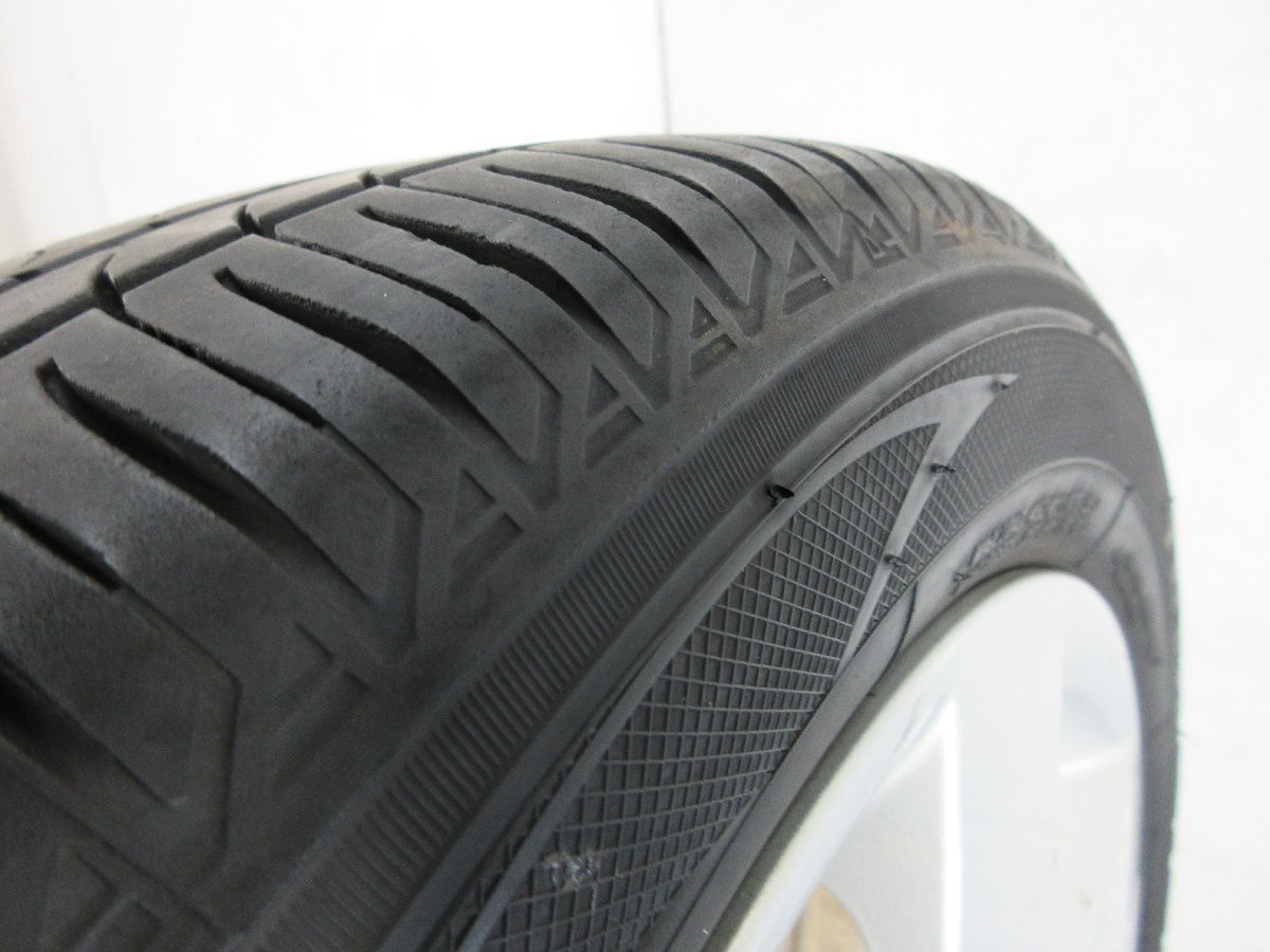 ■中古タイヤホイール■　NISSAN ノート 純正 15インチ 5.5J +45 4H 100 TOYO NANOENERGY3 PLUS 175/60R15 81H S 夏 激安 送料無料 J710_ノートなど