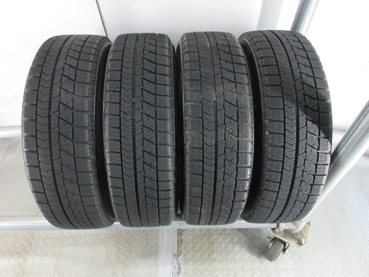 ■中古タイヤホイール■　SIBILLA NEXT IR-Z 14インチ 5.5J +42 4H 100 BRIDGESTONE VRX 155/65R14 75Q ST 激安 送料無料 J719_残溝約７分山位