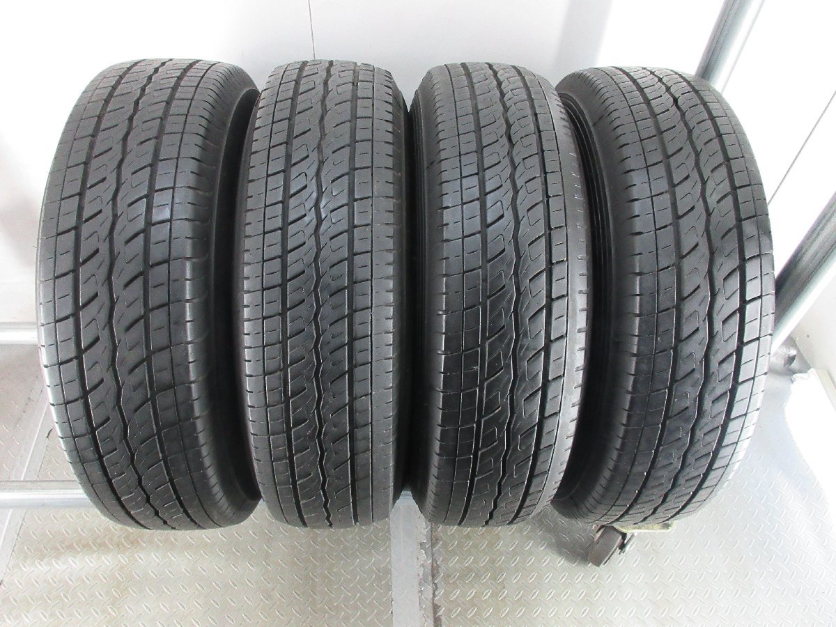 ■中古タイヤホイール■　KEELER FORCE 15インチ 6J +33 6H 139.7 TOYO H20 195/80R15 107/105N 8PR 激安 送料無料 J726_残溝約８分山位