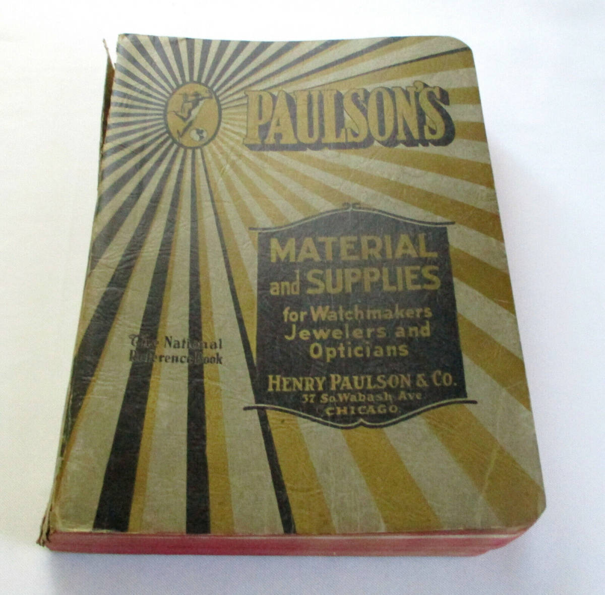 Vintage 1920s Paulson's Materials & Supplies Watchmakers, Jewelers, Opticians 海外 即決