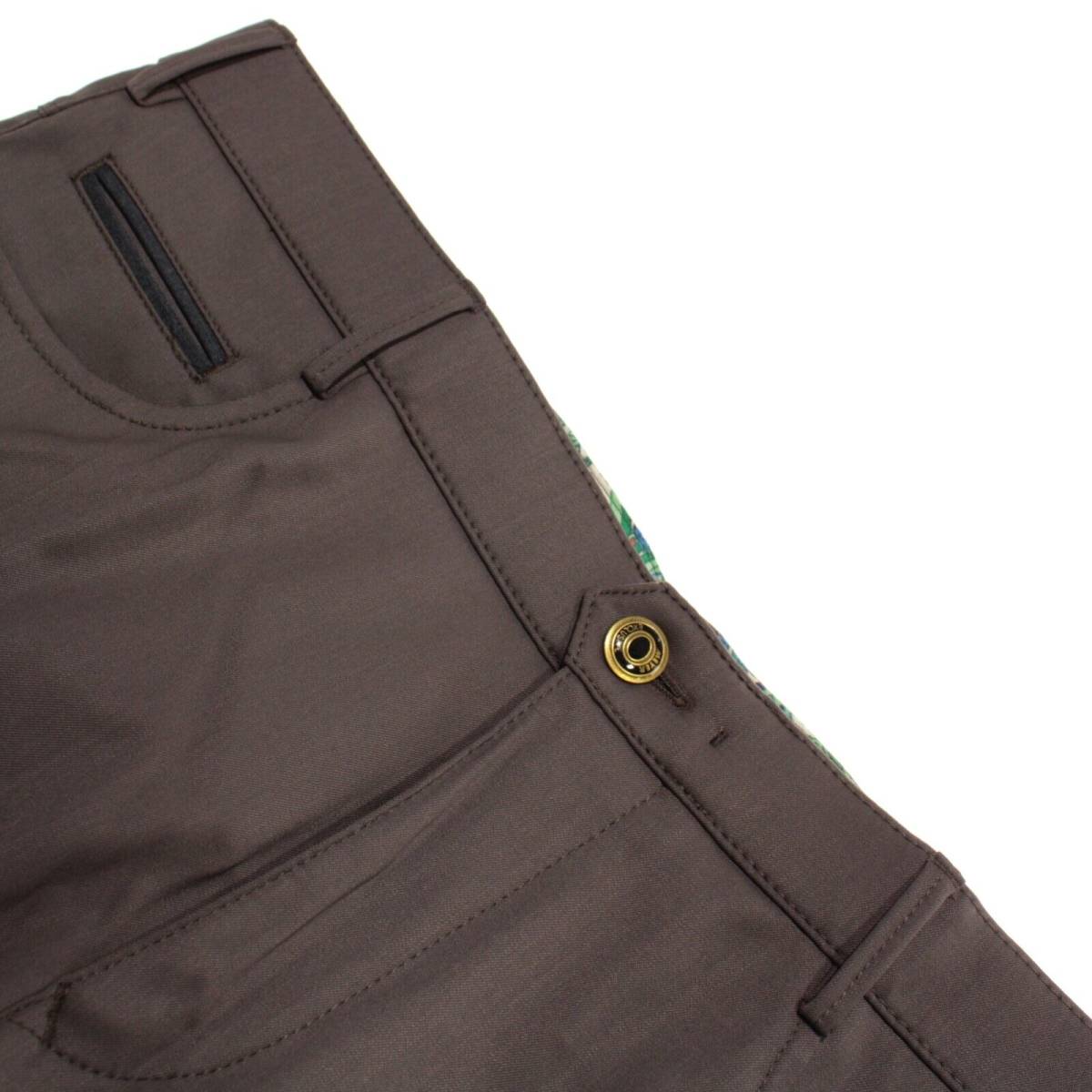 Meyer NWT 5 Pocket Jean Cut Pants Size 36 x 32 US Arizona Solid Brown Wool Blend 海外 即決