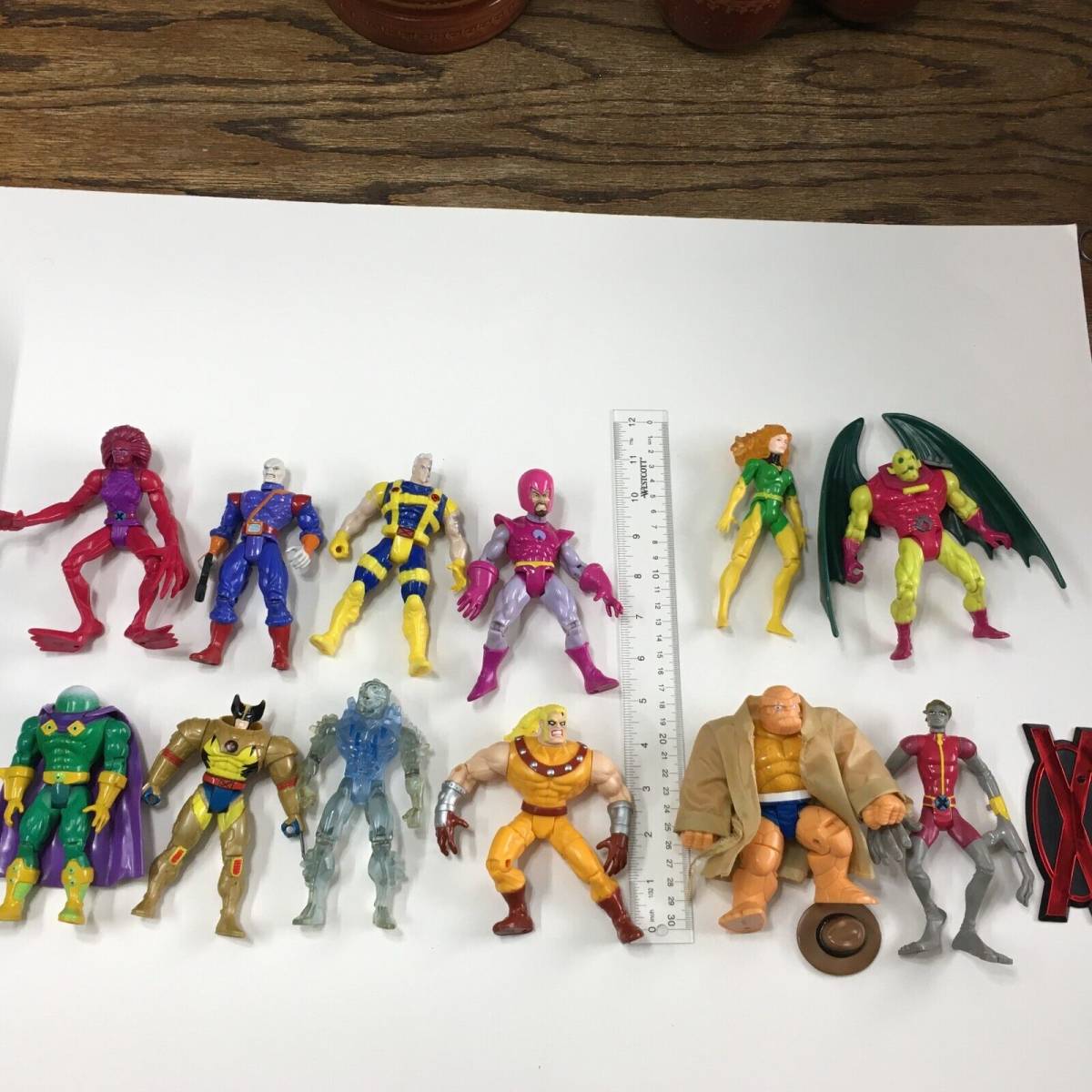 Lot of 12 Vintage 1995 Marvel X-Men Toy Biz Superhero Action Figures 海外 即決