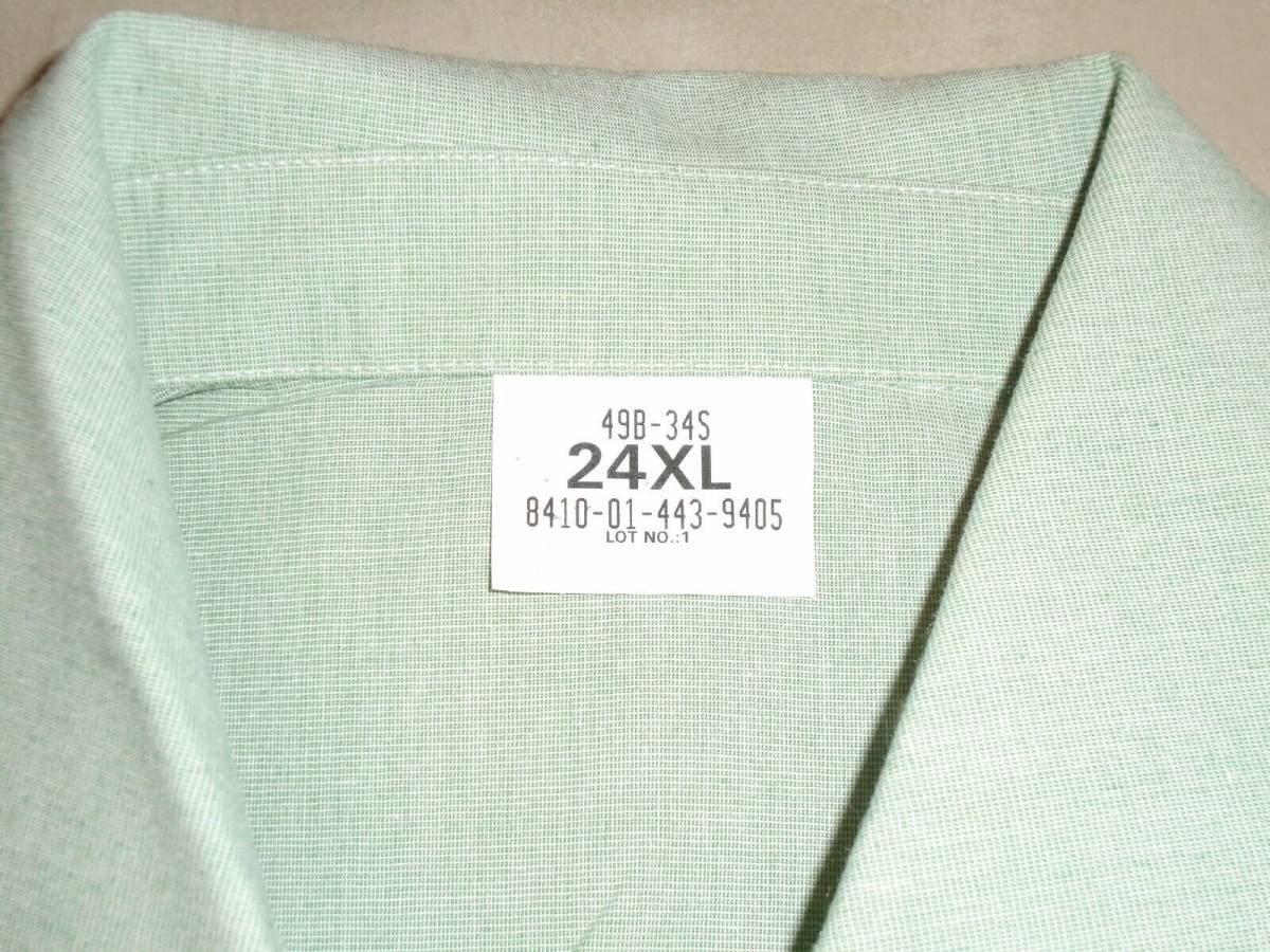 Woman's Army Green 415 Tuck In Dress Uniform Long Sleeve Shirt 24XL 49B-34 S 海外 即決