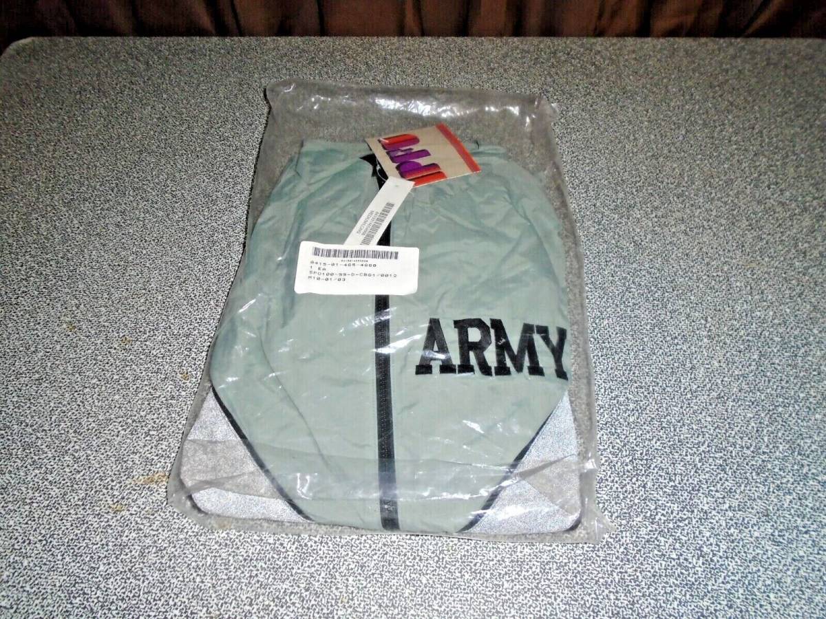 US Army IPFU PT Zip Jacket USGI Digital Reflective Windbreaker MED/LONG NWT 海外 即決