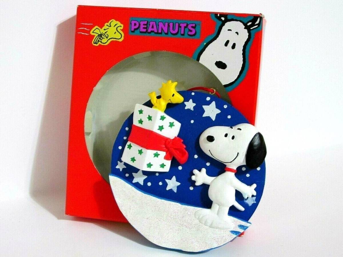 SNOOPY PEANUTS CHARLIE BROWN KURT ADLER CHRISTMAS ORNAMENT FIGURE